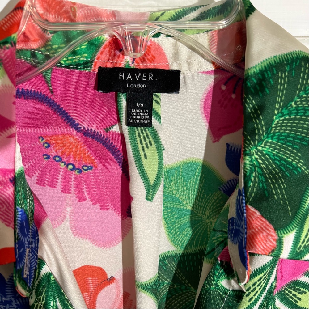 Haver of London Vibrant Floral Blouse - Picture 5 of 11